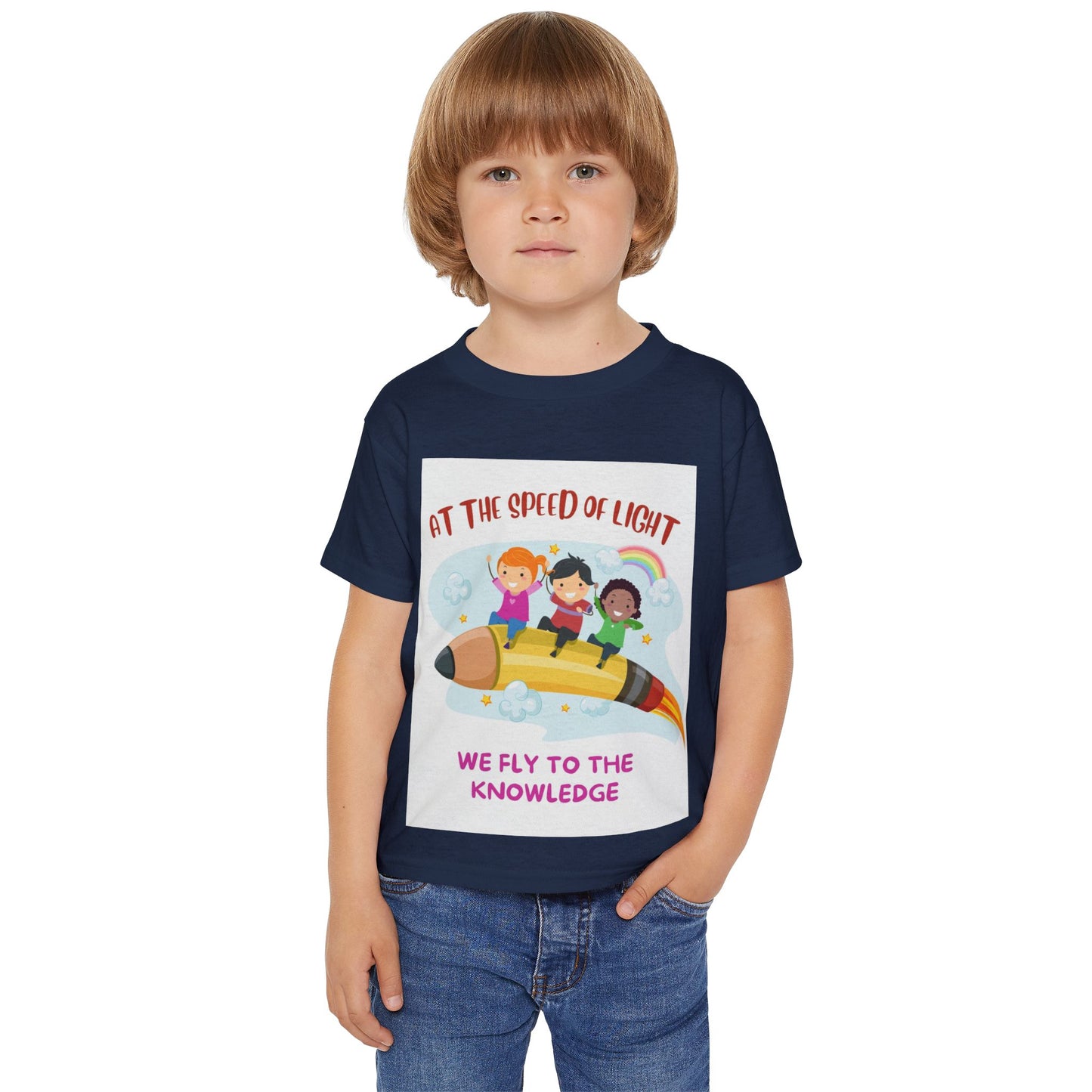 Toddler T-shirt with Motivational Design, Kids Learning Shirt, Gift for Young Learners, Fun Educational Apparel, Celebration Outfit