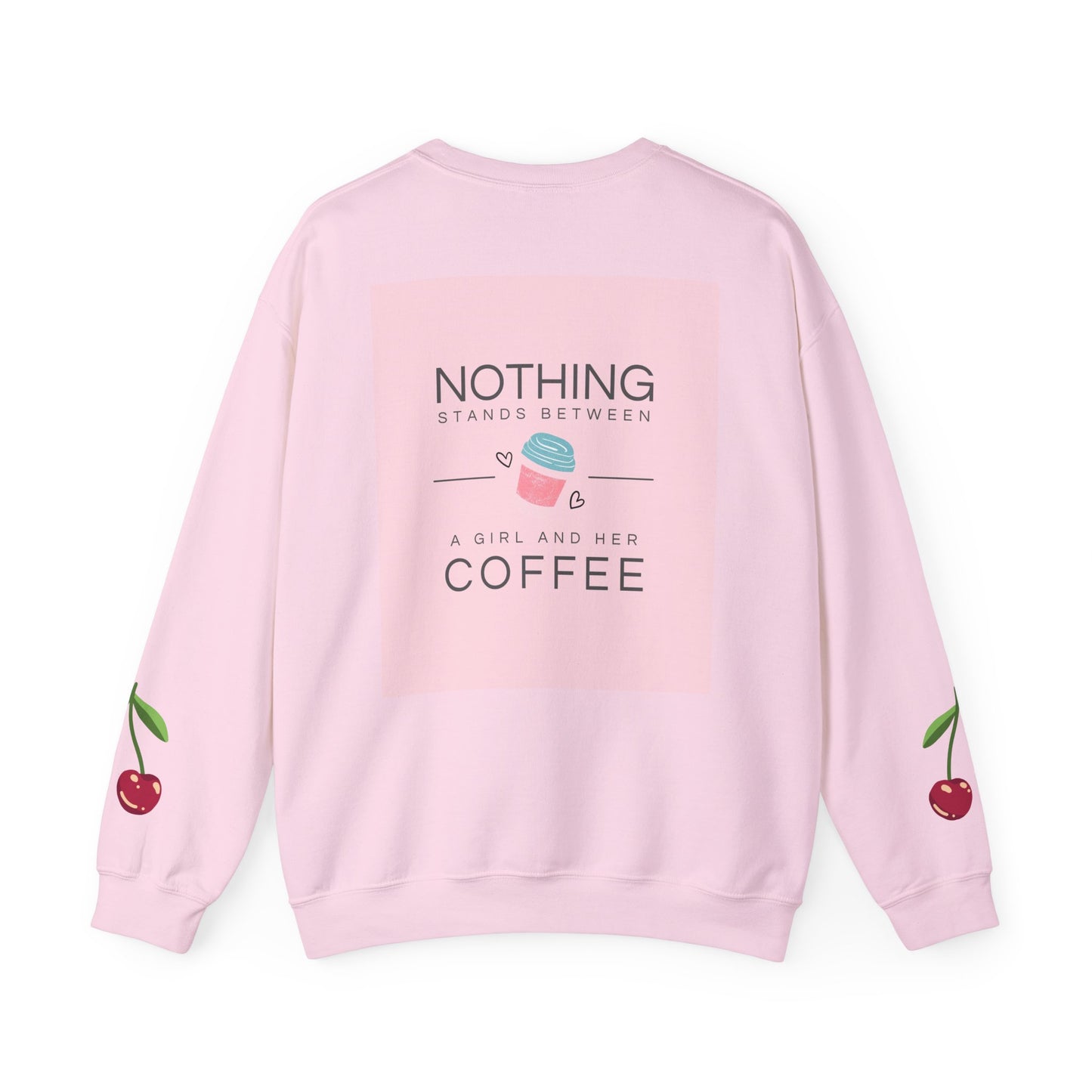 Coffee Lover Crewneck Sweatshirt, Cozy Coffee Sweatshirt, Gifts for Her, Cute Sweatshirt, Girly Coffee Sweatshirt