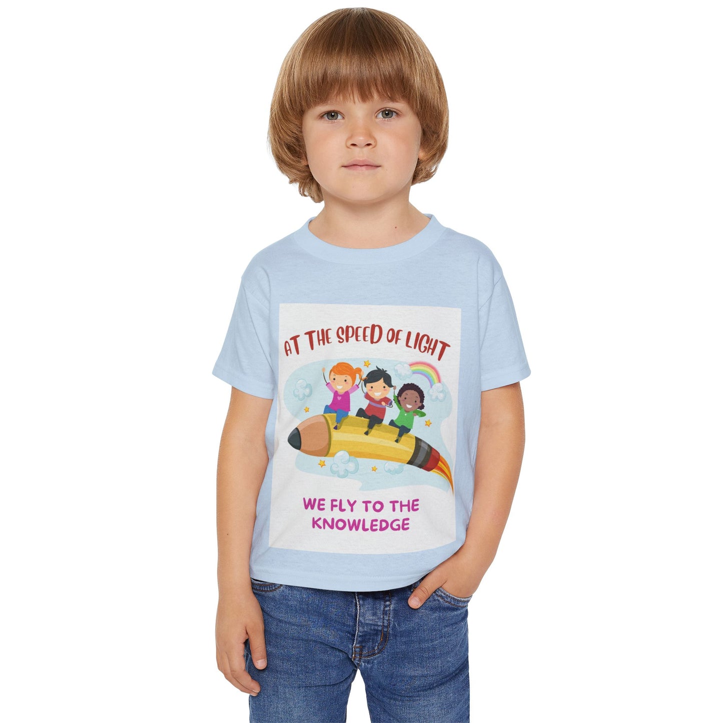 Toddler T-shirt with Motivational Design, Kids Learning Shirt, Gift for Young Learners, Fun Educational Apparel, Celebration Outfit