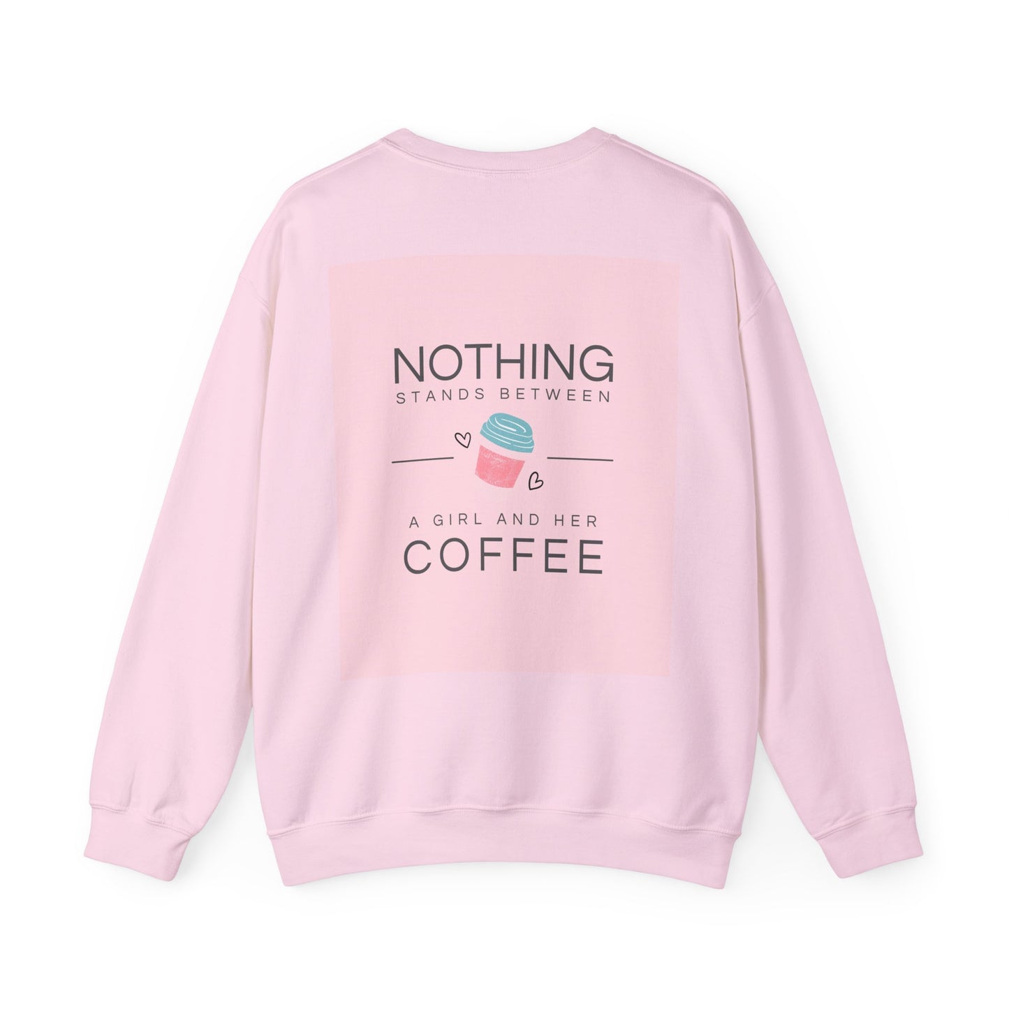 Coffee Lover Crewneck Sweatshirt, Cozy Coffee Sweatshirt, Gifts for Her, Cute Sweatshirt, Girly Coffee Sweatshirt