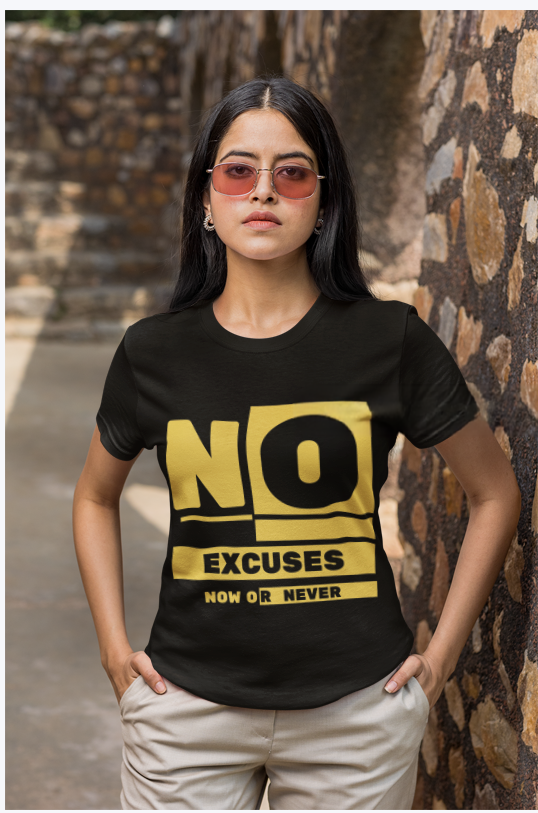 A-No Excuses Stretch unisex T-shirt