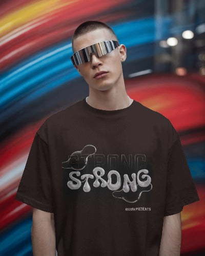 A Strong Ballon print Unisex Stretch T-shirt
