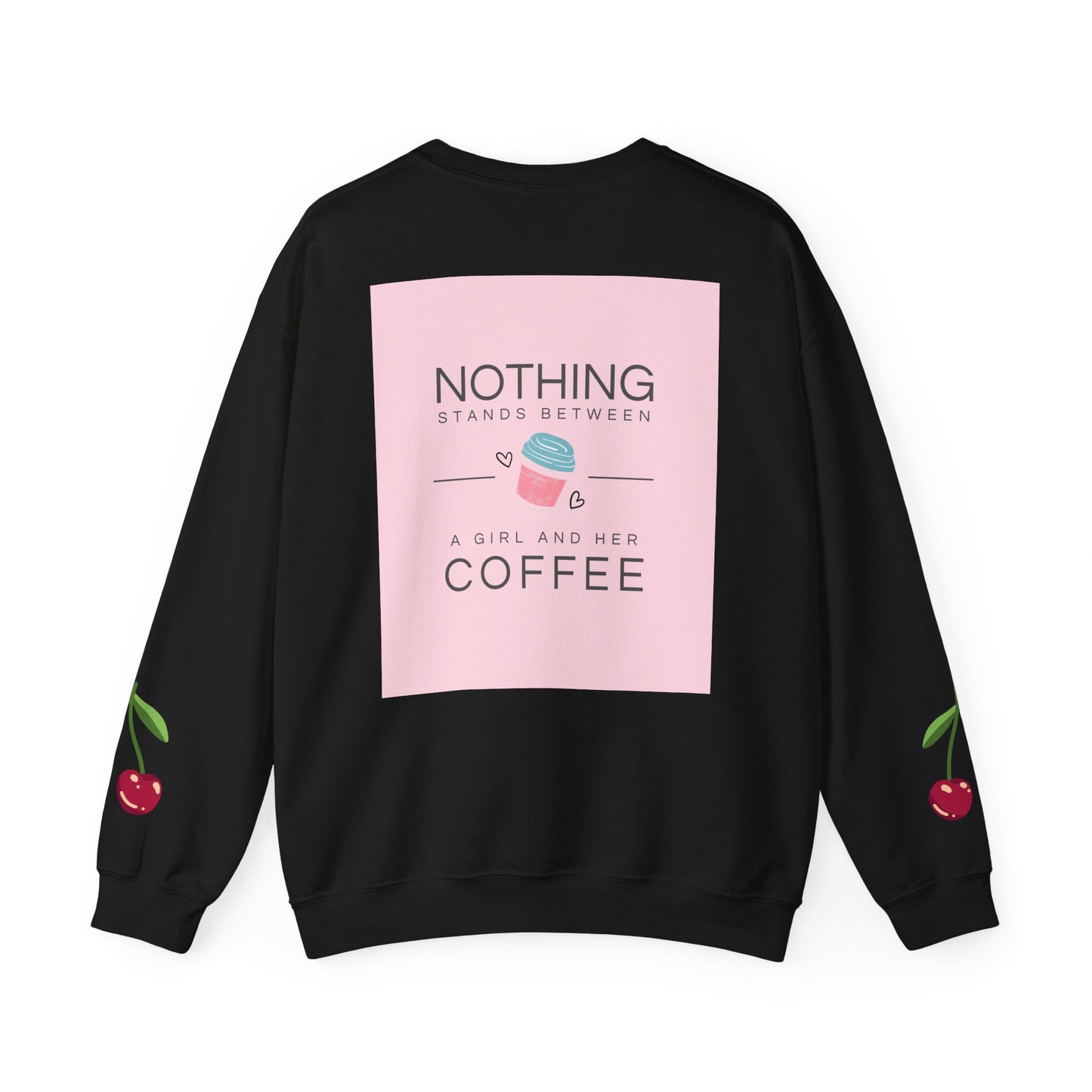 Coffee Lover Crewneck Sweatshirt, Cozy Coffee Sweatshirt, Gifts for Her, Cute Sweatshirt, Girly Coffee Sweatshirt