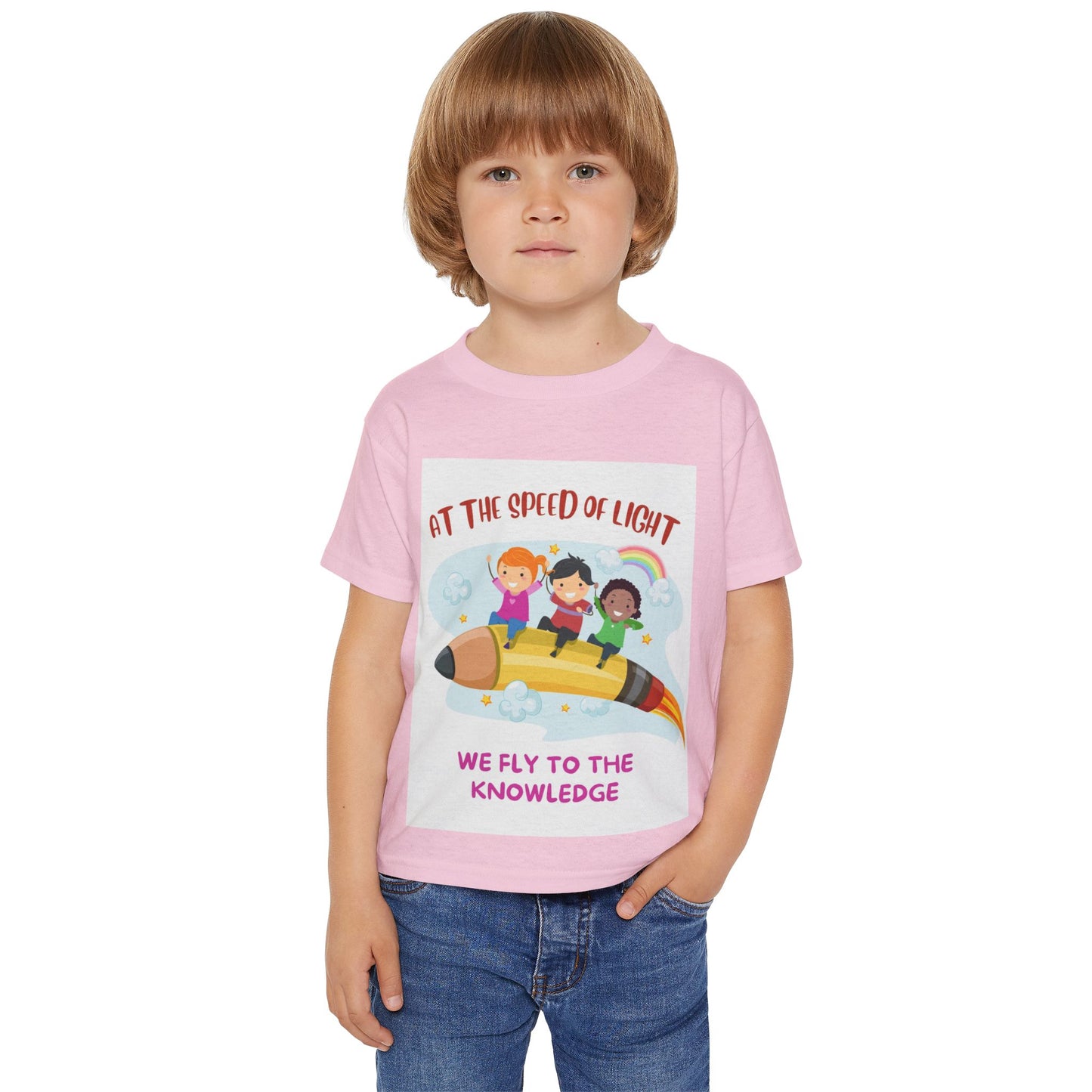 Toddler T-shirt with Motivational Design, Kids Learning Shirt, Gift for Young Learners, Fun Educational Apparel, Celebration Outfit