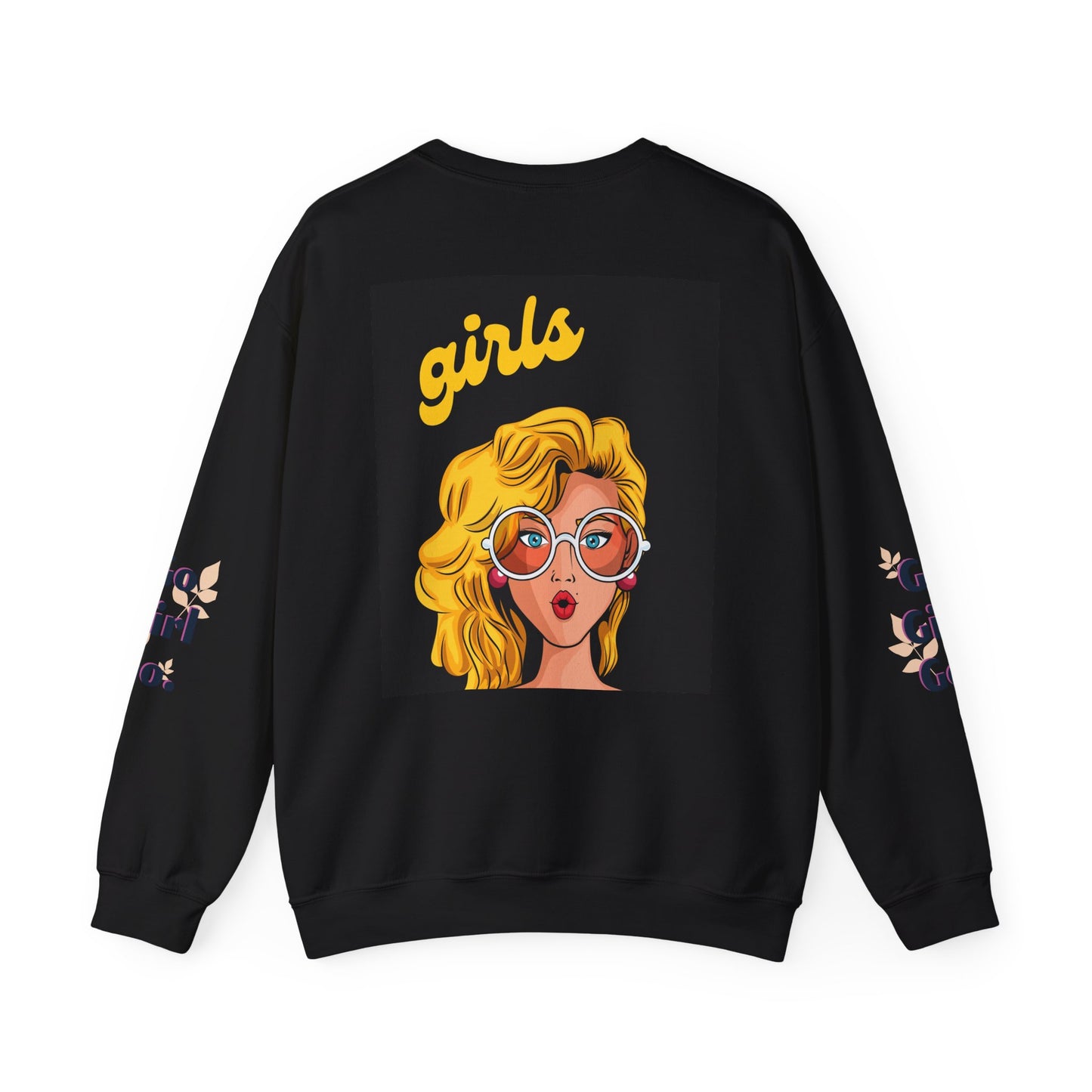 Empowerment Crewneck Sweatshirt - Happiness is Love, Girls, Self-Love, Gift for Her, Cozy Style