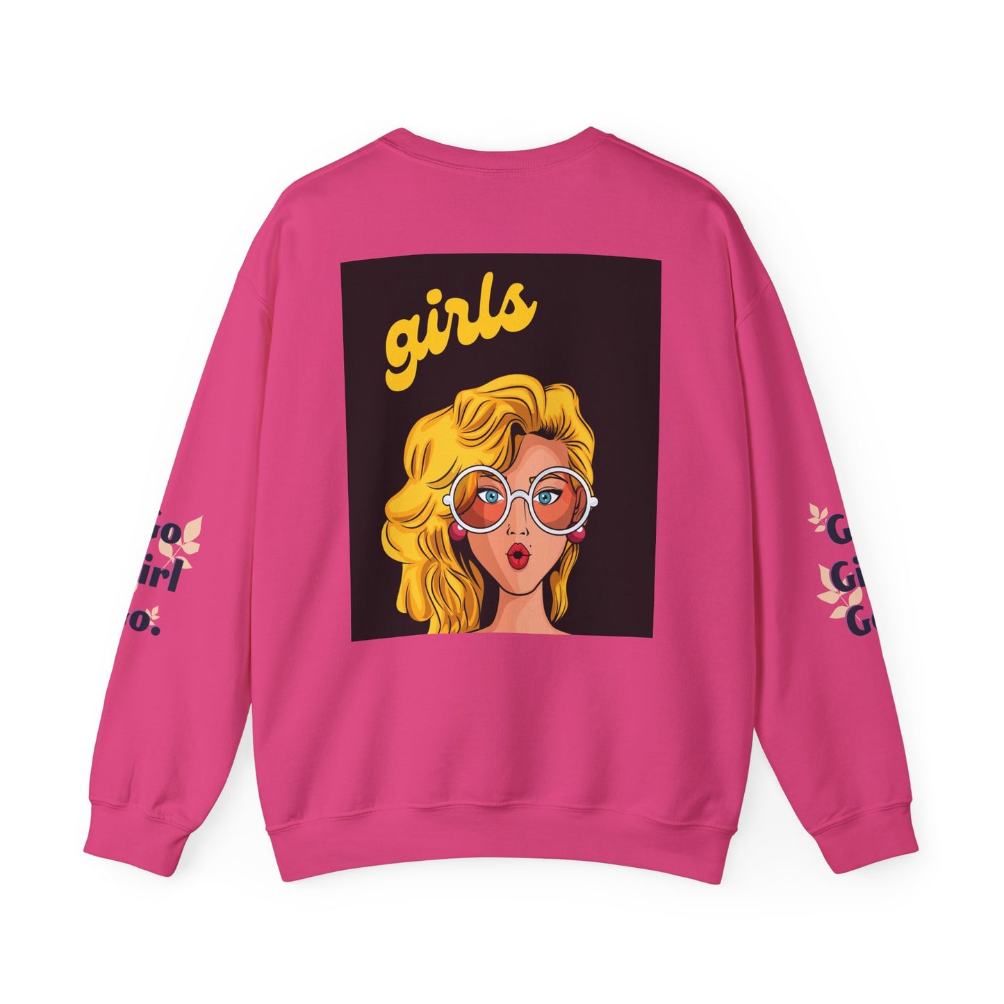Empowerment Crewneck Sweatshirt - Happiness is Love, Girls, Self-Love, Gift for Her, Cozy Style