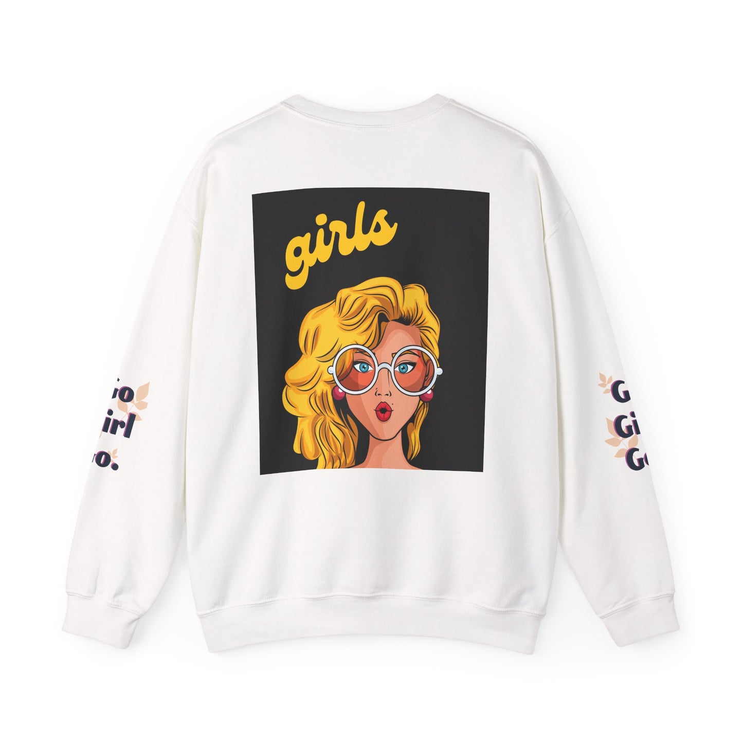 Empowerment Crewneck Sweatshirt - Happiness is Love, Girls, Self-Love, Gift for Her, Cozy Style