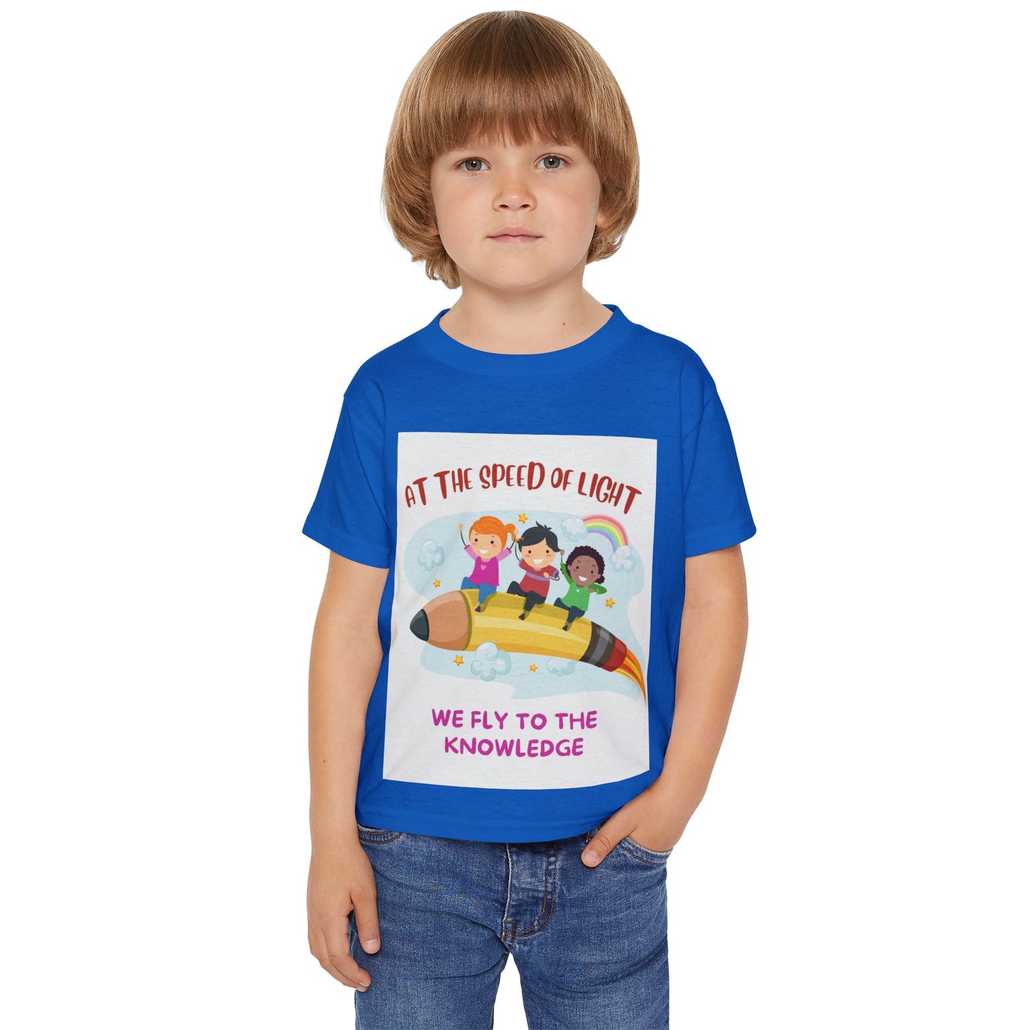 Toddler T-shirt with Motivational Design, Kids Learning Shirt, Gift for Young Learners, Fun Educational Apparel, Celebration Outfit
