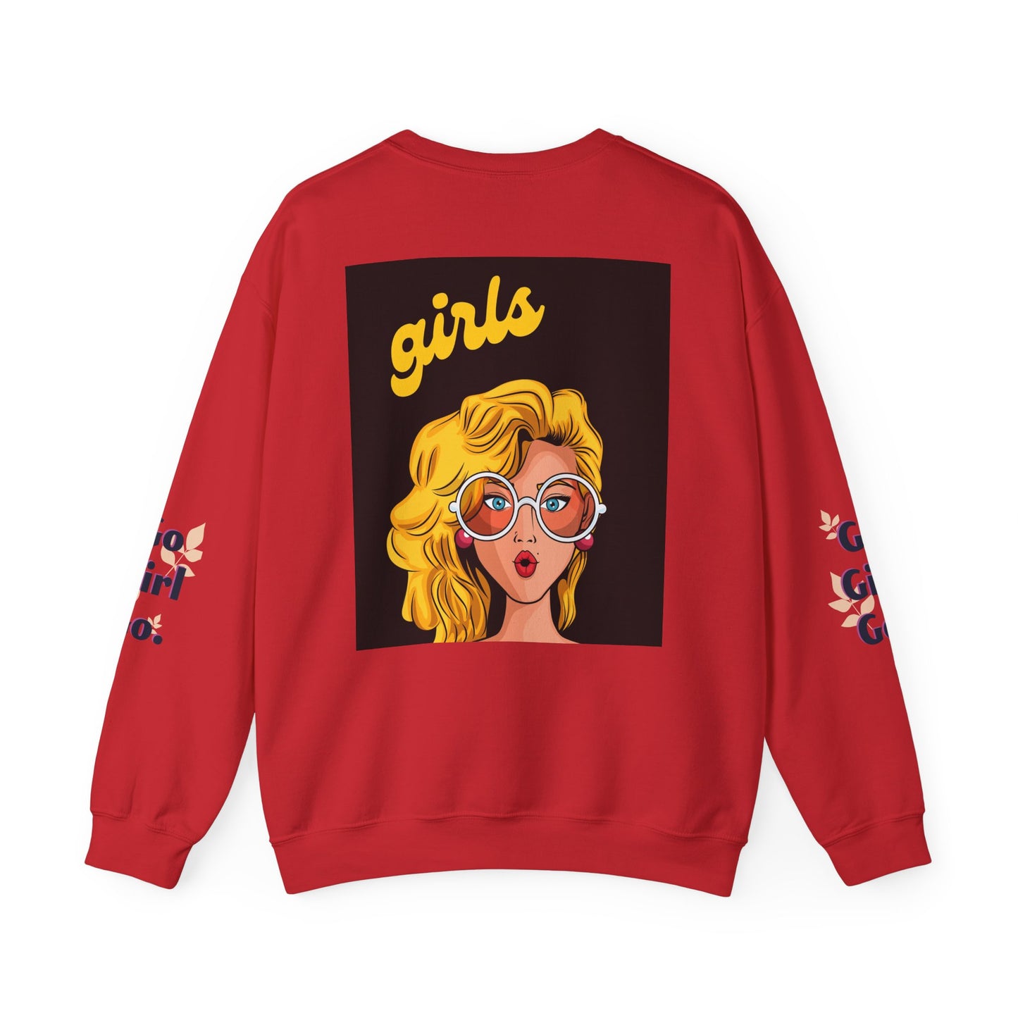 Empowerment Crewneck Sweatshirt - Happiness is Love, Girls, Self-Love, Gift for Her, Cozy Style