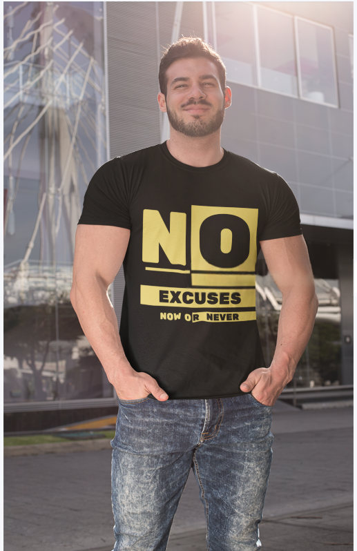 A-No Excuses Stretch unisex T-shirt