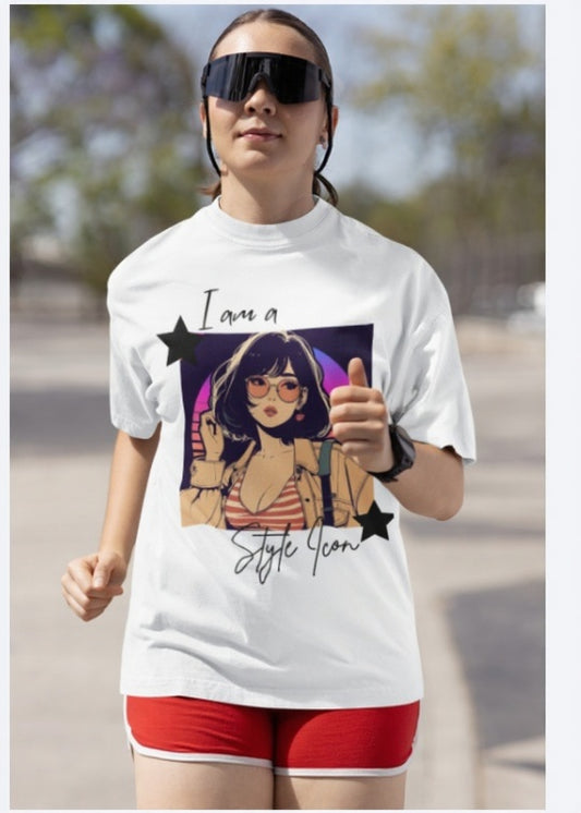 I am a style Icon Unisex Oversized Standard T-Shirt