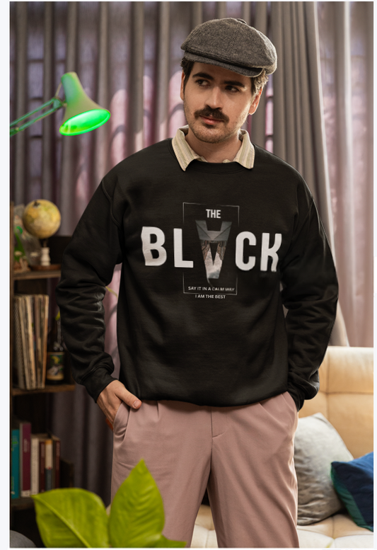 Black Unisex Sweatshirt